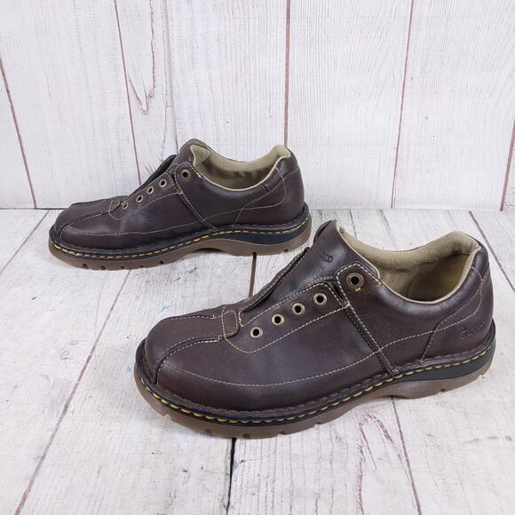NO LACES - Dr. Martens Oxfords Men\'s SIZE 11 Leather Shoes - 11199 Brown, CLEAN main image 9